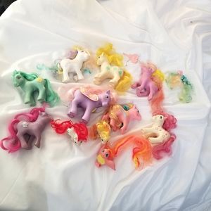 Vintage lot of ponies